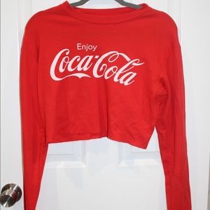 Coca Cola Cropped Sweater